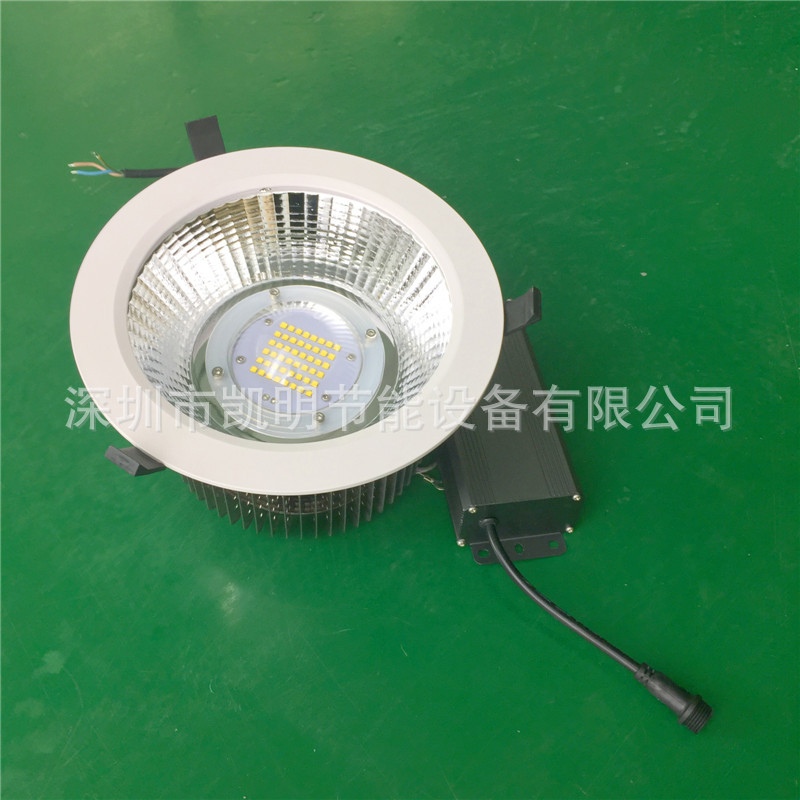 廠家批發(fā)50W 60W 80W 100W 120W LED天花燈 天花射燈 開孔200mm示例圖5