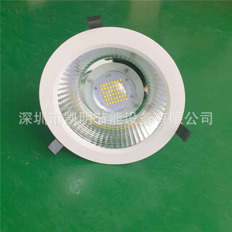 廠家批發(fā)50W 60W 80W 100W 120W LED天花燈 天花射燈 開孔200mm示例圖2
