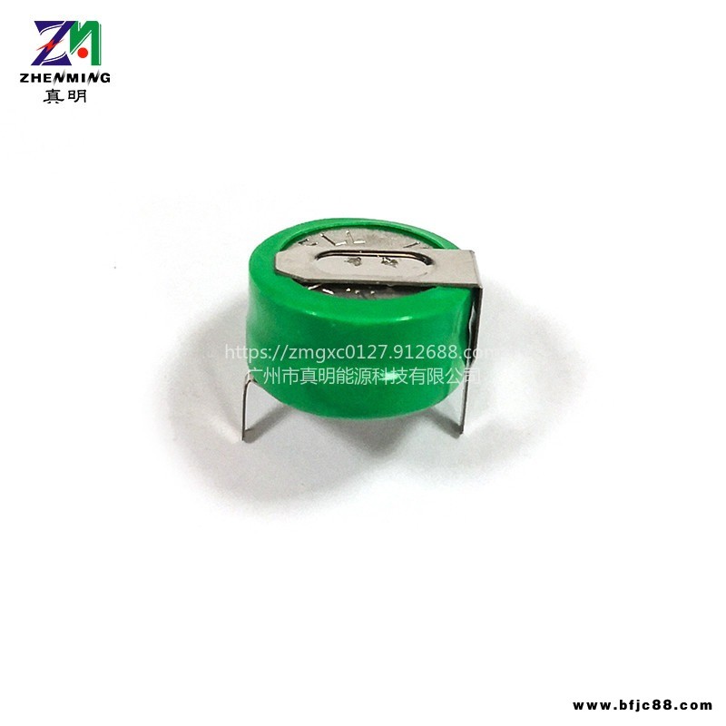 真明ZM 20H鎳氫扣式電池2.4V20mAh應急燈電池加工定制
