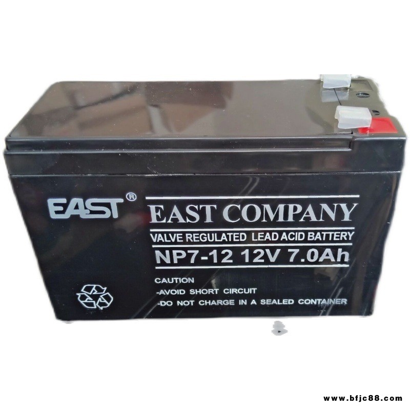 現貨供應 易事特蓄電池NP7-12 免維護鉛酸12V7AH儲能電池 應急燈 電梯 消防設備系統EPS直流屏電源用