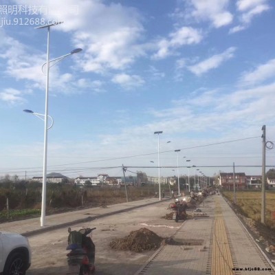 供應(yīng)FNZH伍玖照明TYN15新農(nóng)村建設(shè) 亮化特色小鎮(zhèn)建設(shè)仿古6M常州太陽能雙臂路燈廠家LED景觀燈庭院燈廠家批發(fā)