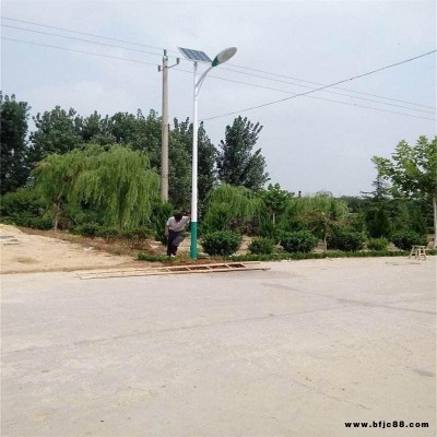led太陽能路燈 德州興諾 庭院燈道路6米 XNTYN129 一體化遙控LED新農村路燈