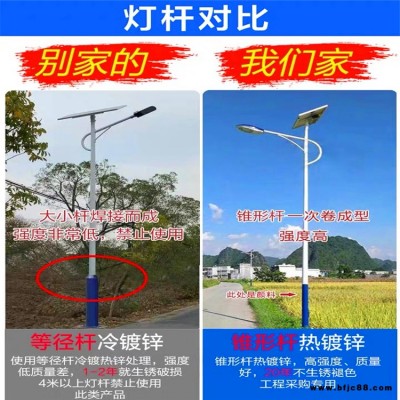 安徽蕪湖太陽能庭院燈3米高飛碟燈頭8米寬馬路用