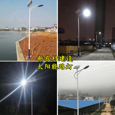 太陽(yáng)能路燈  吉林通化6米60w庭院燈