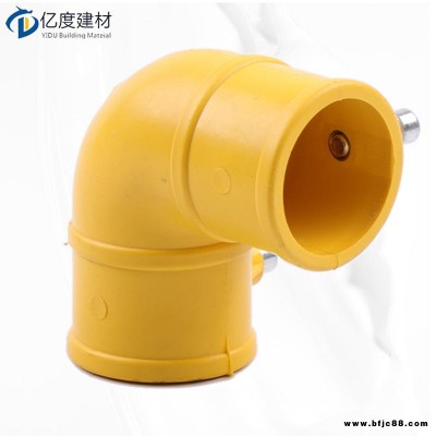 三通臨邊護(hù)欄配件 億度建材 塑料防護(hù)欄連接件三通扣件廠家