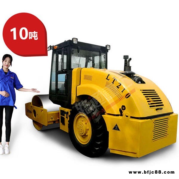 10噸機(jī)械前鋼輪后膠輪輪胎驅(qū)動鉸鏈轉(zhuǎn)向10噸沖擊式碾壓機(jī)原裝現(xiàn)貨