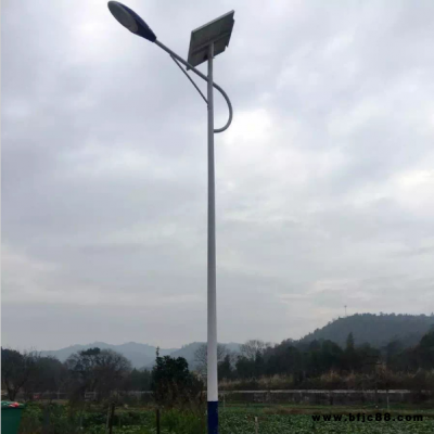 商丘城市農村道路太陽能路燈，40w50w高桿景觀庭院燈廠家，6m8m9m10m太陽能路燈 奕涵照明