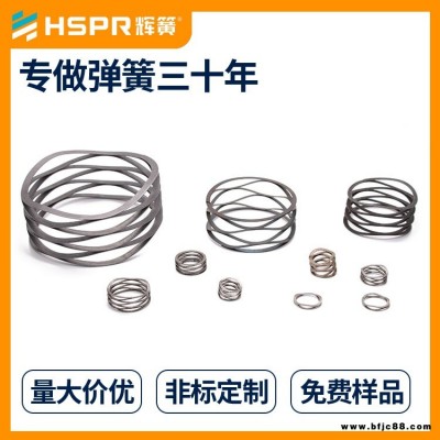 鍍鎳波形彈簧連接件波形彈簧液壓密封波形彈簧