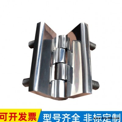 鑫鑄廠家直銷(xiāo) 不銹鋼帶螺柱CL226-1A工業(yè)鉸鏈 重型加厚304合頁(yè)可定制