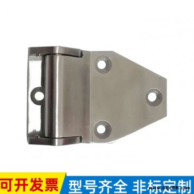 鑫鑄廠家 定制304不銹鋼精鑄重型合頁機箱冷柜門鉸鏈機械設備鉸鏈109705