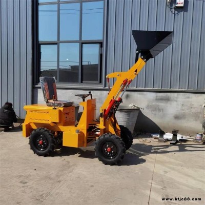 創(chuàng)工新型小型電動裝載機 全新輪式裝載機 910型農用鏟車 920型裝載機