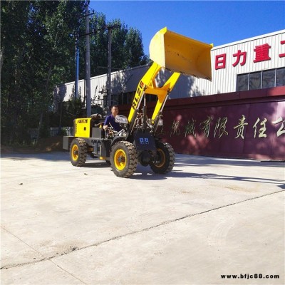 日力重工920矮體裝載機  養殖場用小型鏟車 農村家用 輪式小鏟車 裝載機系列四驅鏟車 設計合理