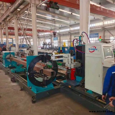 方管相貫線切割機 8軸數控等離子加工設備 對接三維CAD畫圖軟件