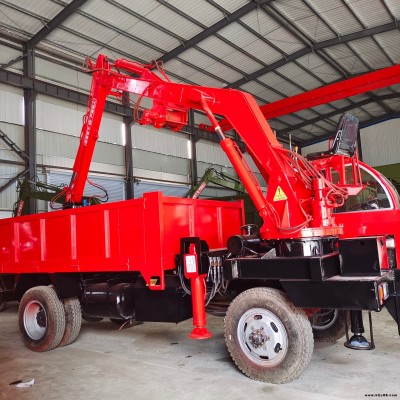 廠家定制12噸20噸四不像隨車(chē)挖 河道清淤挖掘裝載機(jī)