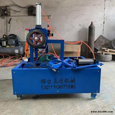 小型輪胎切割機(jī)  自動廢舊輪胎切割機(jī)  轎車輪胎切圈機(jī)  玉廷廠家供應(yīng)