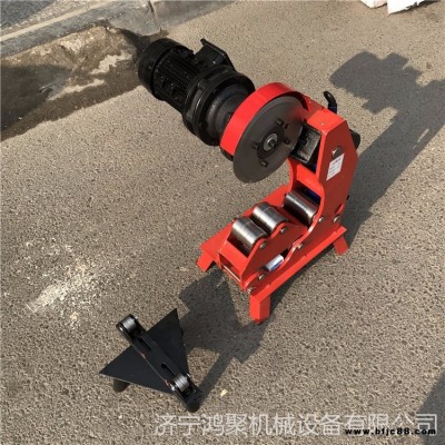 鴻聚牌電動鋼管切管機 Φ76-Φ273水管切割機 球墨鑄鐵管切割機