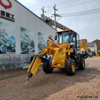 挖掘兩頭忙 荒山開(kāi)墾 中首重工958挖掘裝載機(jī)價(jià)格 Z