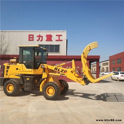 全新輪式抓甘蔗裝載機(jī) 裝卸式輪式抓木機(jī) 廢舊鋼材裝載用抓機(jī) 日力重工