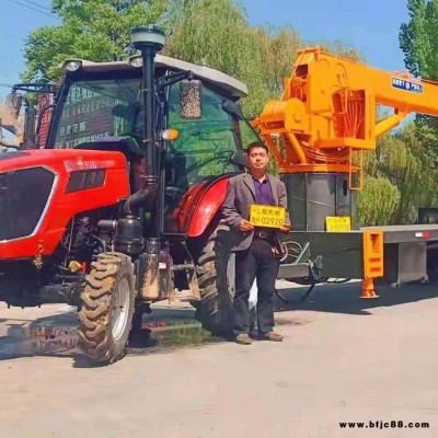 8噸樓板平板吊車 拖拉機(jī)吊電線桿自卸車 翔云 拖拉機(jī)隨車起重機(jī) 三包服務(wù)