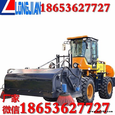 商砼公司路面清掃車 混凝土路面清掃車 公路大型掃地車  龍建3600型L