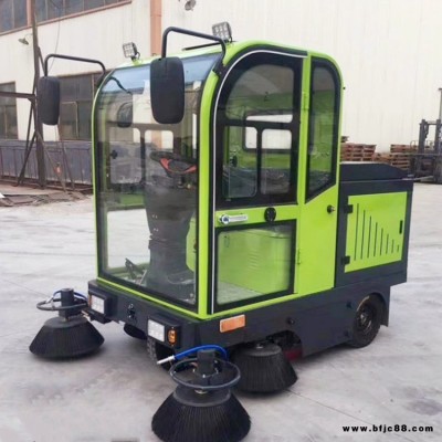 恒軒 座駕式工業(yè)車(chē)間電動(dòng)清掃車(chē) SR-QF-A2P全封閉新能源吸塵噴霧掃地車(chē)