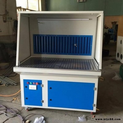 移動式焊接打磨臺 木工打磨拋光臺 無塵打磨柜 規格齊全 五金吸塵打磨平臺 工業吸塵設備 按需定制 益松環保