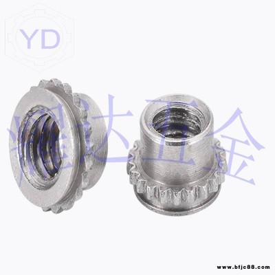 批發(fā)五金螺母FEX/FE-032/832/632-4自鎖螺母 圓花齒螺母耀達(dá)五金
