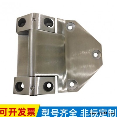 鑫鑄廠家直銷 可定制不銹鋼工業重型鉸鏈 房車機箱大型設備 加厚承重合頁114x98x6