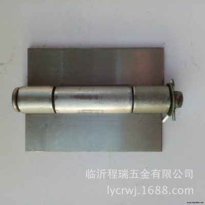 熱銷 80大三節(jié) 加寬焊接合頁 無孔耐用長排合頁 大型車廂門鉸鏈