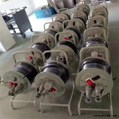 浙江中木16A32A 2個(gè)插銷(xiāo)插頭30/50/100米線 移動(dòng)式BDG58防爆檢修電纜盤(pán) 防爆繞線盤(pán)