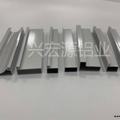 櫥柜門晶鋼門帶外框鋁材 晶鋼門拉手 鋁合金櫥柜門型材 佛山晶鋼櫥柜鋁材批發材料晶鋼門板晶鋼門板