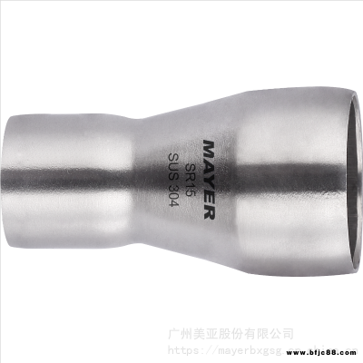 美亞不銹鋼供水管304焊接變徑直通排水耐磨變徑直通批發價格