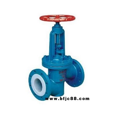 良工廠家DN100截止閥蒸汽鑄鋼不銹鋼-J41F46襯氟法蘭截止閥