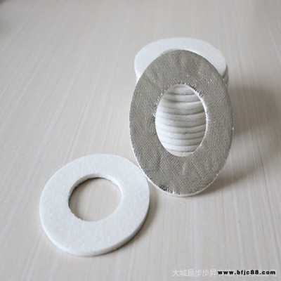 陶瓷墊板 鋁箔硅酸鋁耐火紙2mm 步步昇定做異形陶瓷纖維密封件