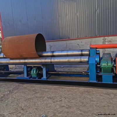 河北半自動卷筒機 1.5米渦輪蝸桿機械卷板機 三輥卷圓機電動來樣加工