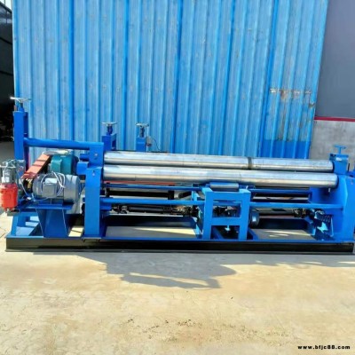 三輥機械式渦輪蝸桿卷板機 小型電動卷圓機 不銹鋼錐形卷管機彎圓機