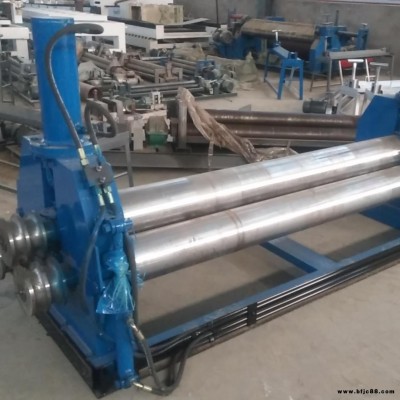 現貨小型液壓三輥卷板機 3mm電動不銹鋼卷圓機 全自動渦輪蝸桿機械卷板機