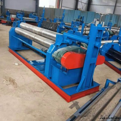 機械渦輪蝸桿大型數控8*2000滾圓機 半自動鐵皮卷圓機液壓鋼板卷板機 電動小型三輥卷筒機