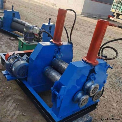 半自動機械提升卷圓機 不銹鋼卷板機 規格可定制渦輪蝸桿機械卷筒機