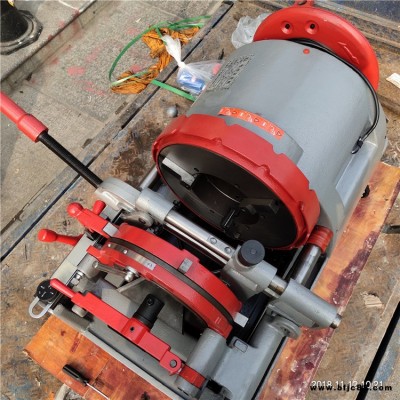 N150型電動切管套絲機 齒輪箱總成 水管消防管絞牙機  鑫宏