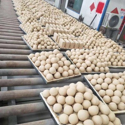唐山中高鋁球中高鋁磚陶瓷研磨球磨機磨料中高鋁瓷球化工