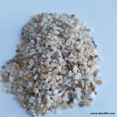 玄光批發(fā)高硅石英砂 水處理濾料石英砂 橡膠磨料用石英砂