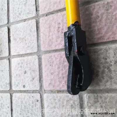 鐵路專用扳手 鑄鋼彈跳扳手 鋼軌道岔彈條扳手 鋼軌勾頭扳手鴻聚牌