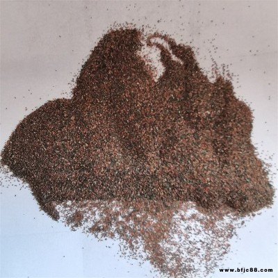 36目石榴石磨料 星輝水處理石榴砂 紅色水刀切割砂
