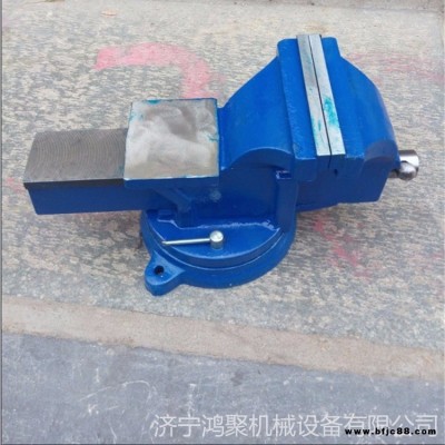 鴻聚牌100mm臺臺虎鉗  多用臺虎鉗 重型旋轉臺虎鉗 夾持工具鉗子