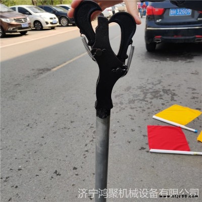 鴻聚牌III型彈條專用扳手 鐵路用彈條拆裝拉鉤  三型鐵路彈條扳手 鑄鋼彈跳扳手