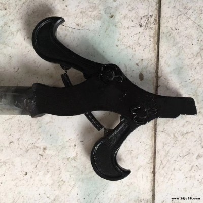 鴻聚牌鋼軌道岔彈條扳手 鋼軌勾頭扳手 三型鐵路彈條扳手省時省力