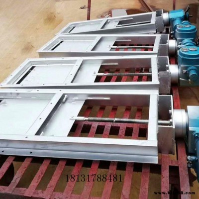 廠家支持定制刀型閘閥 手動氣動插板閥 機(jī)械密封質(zhì)保一年
