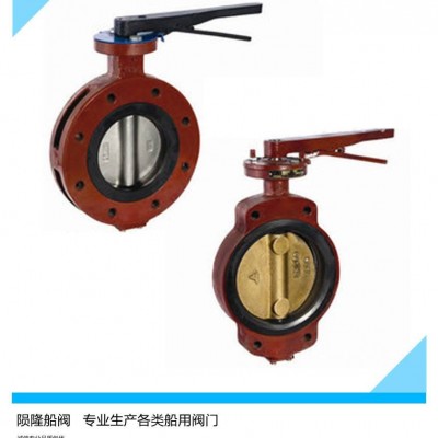 船用對(duì)夾式中心型蝶閥/半凸耳帶手輪蝶閥GB/T3036-94