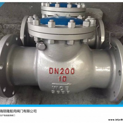 船用CB/T4189-2011鑄鋼旋啟式止回閥可提供船檢證書